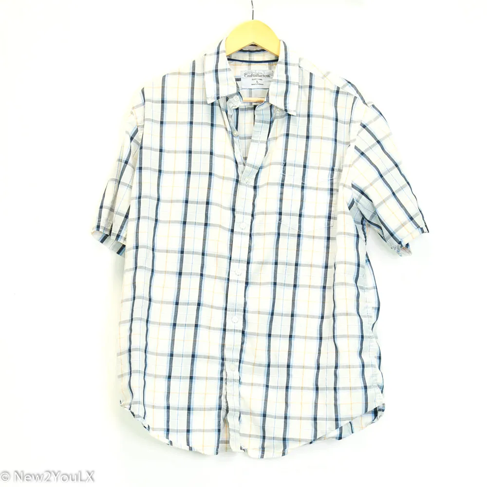 Plaid Short Sleeve Button Up (Croft & Barrow)