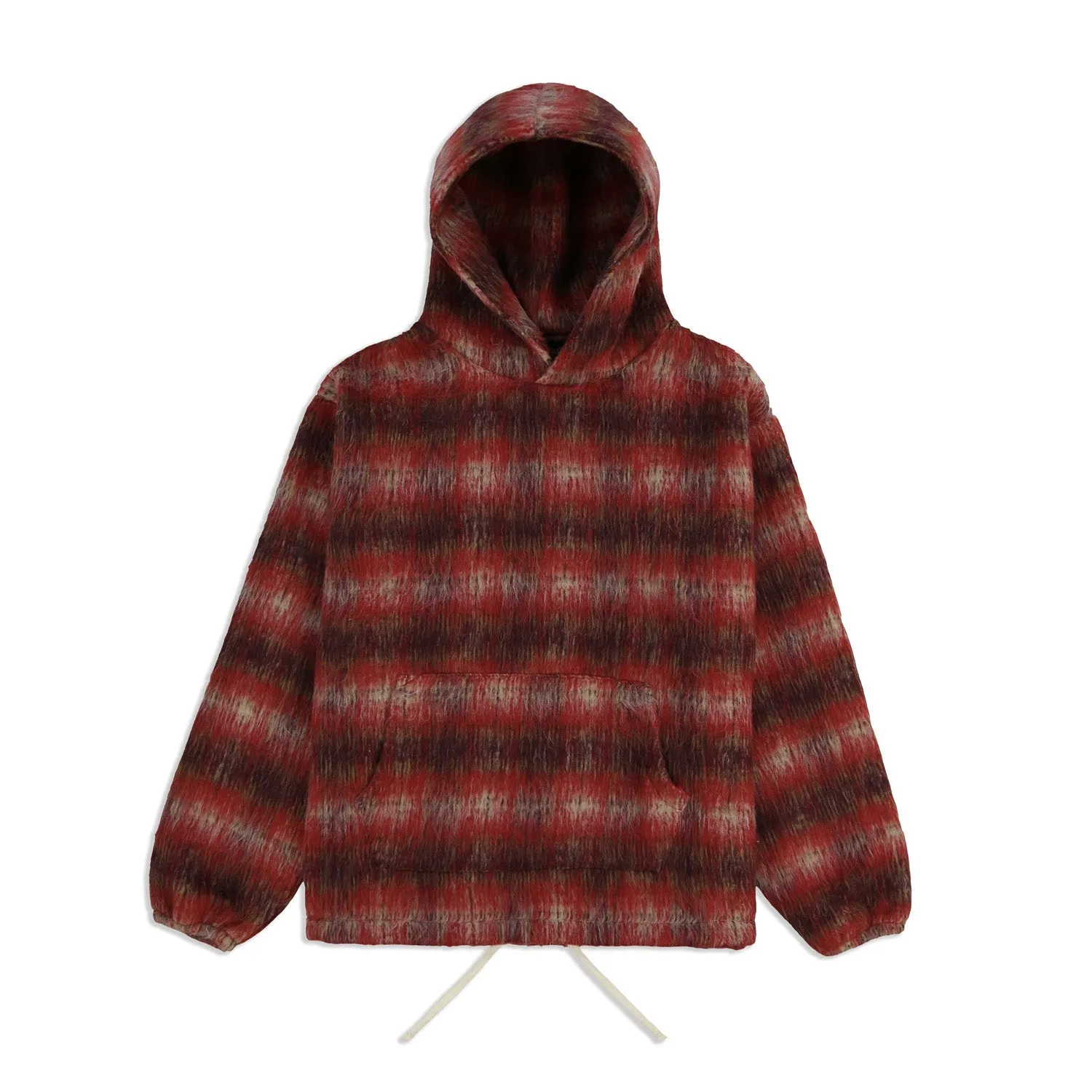 Pleasures Men Nameless Poncho Hoodie Red