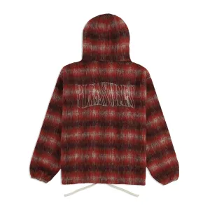 Pleasures Men Nameless Poncho Hoodie Red