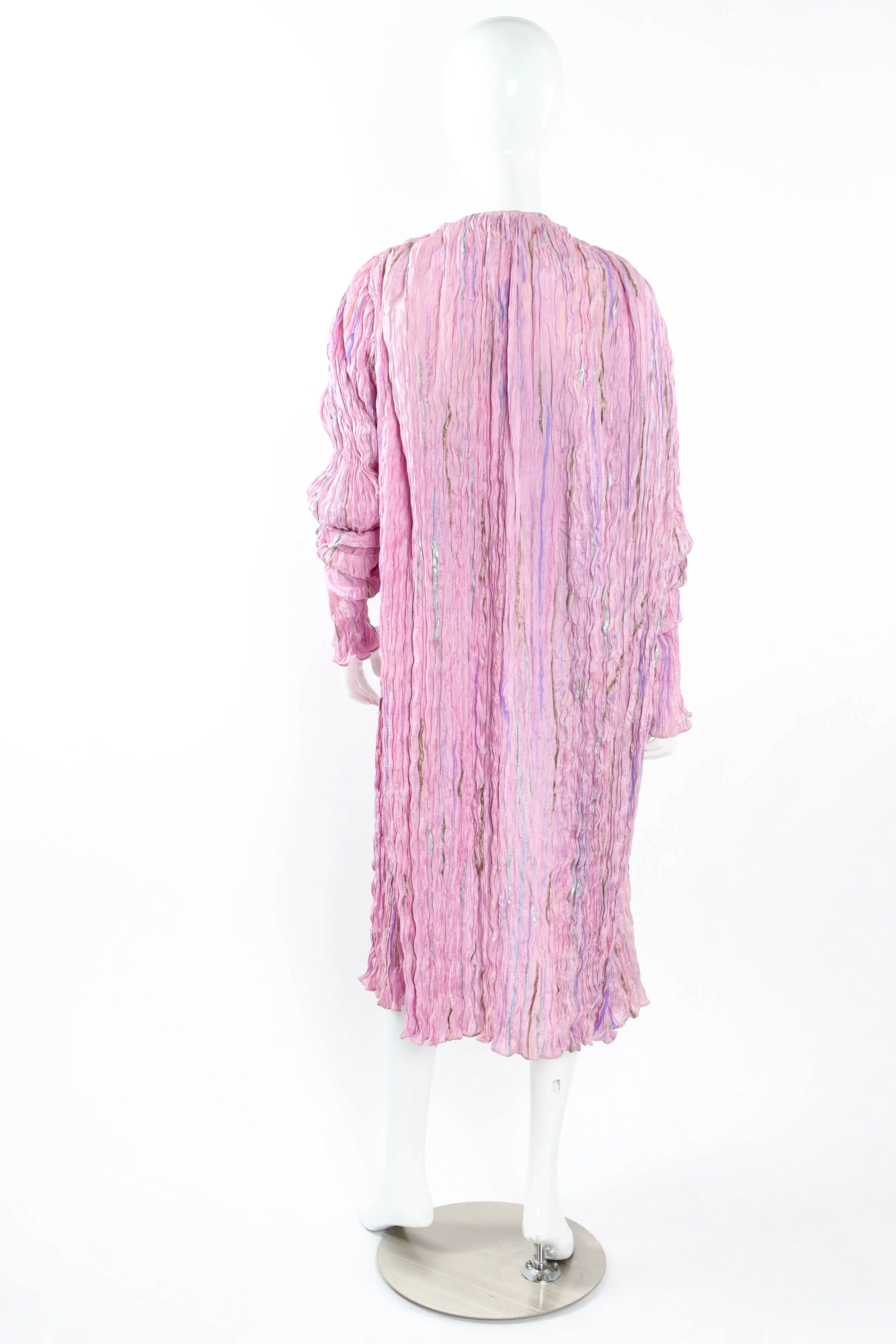 Pleated Mirage Top & Skirt Set