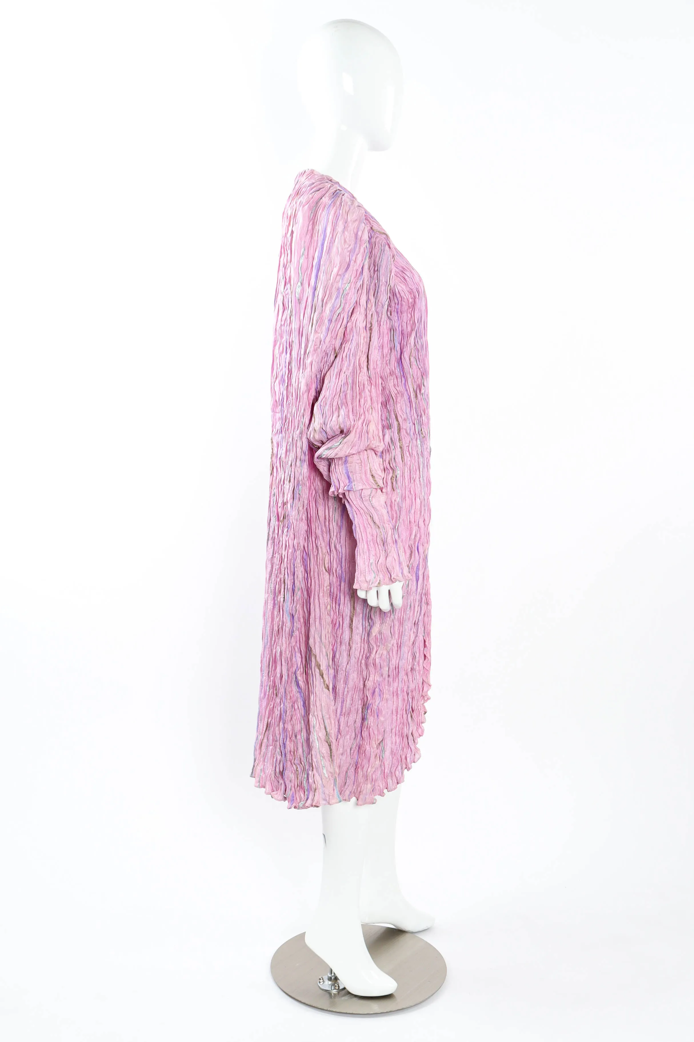 Pleated Mirage Top & Skirt Set