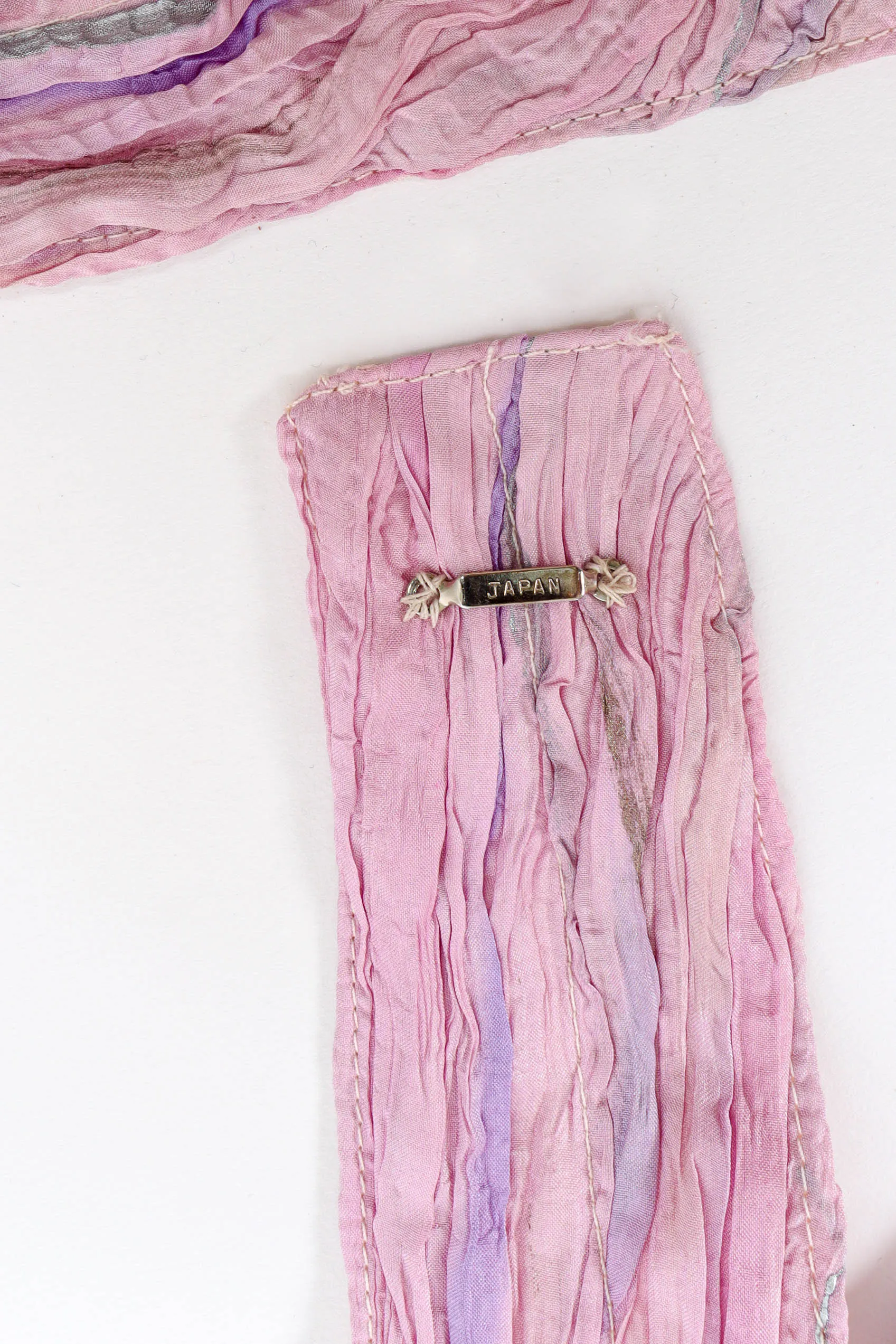Pleated Mirage Top & Skirt Set