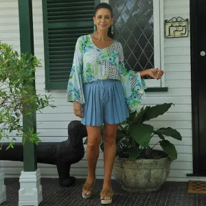 Pleated Shorts