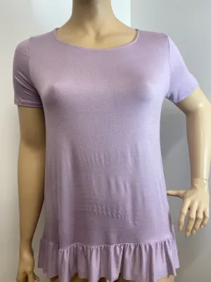 Plus Size Ruffled Hem Tunic