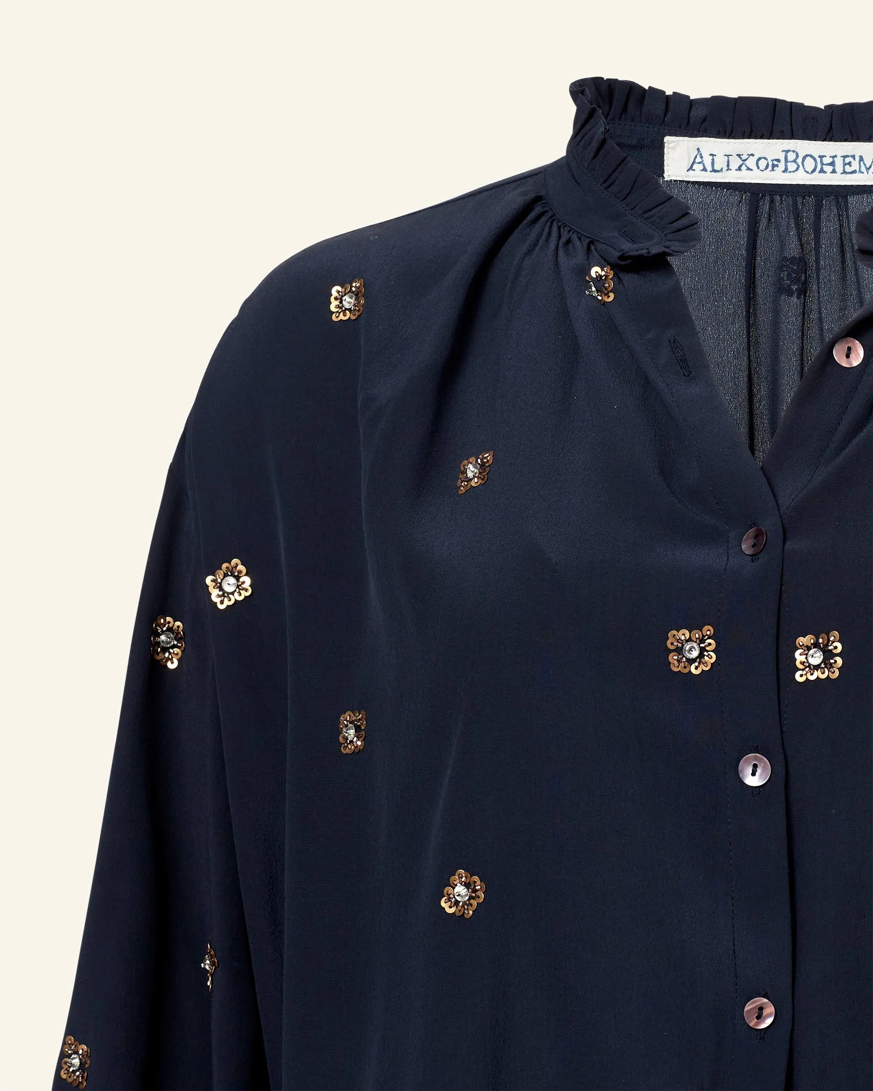 Poet Casino Night Blouse