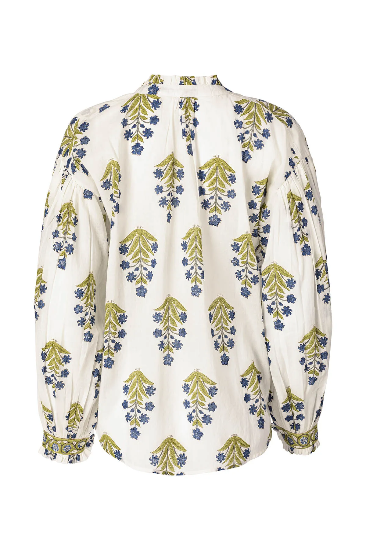 Poet Chartreuse Bloom Blouse