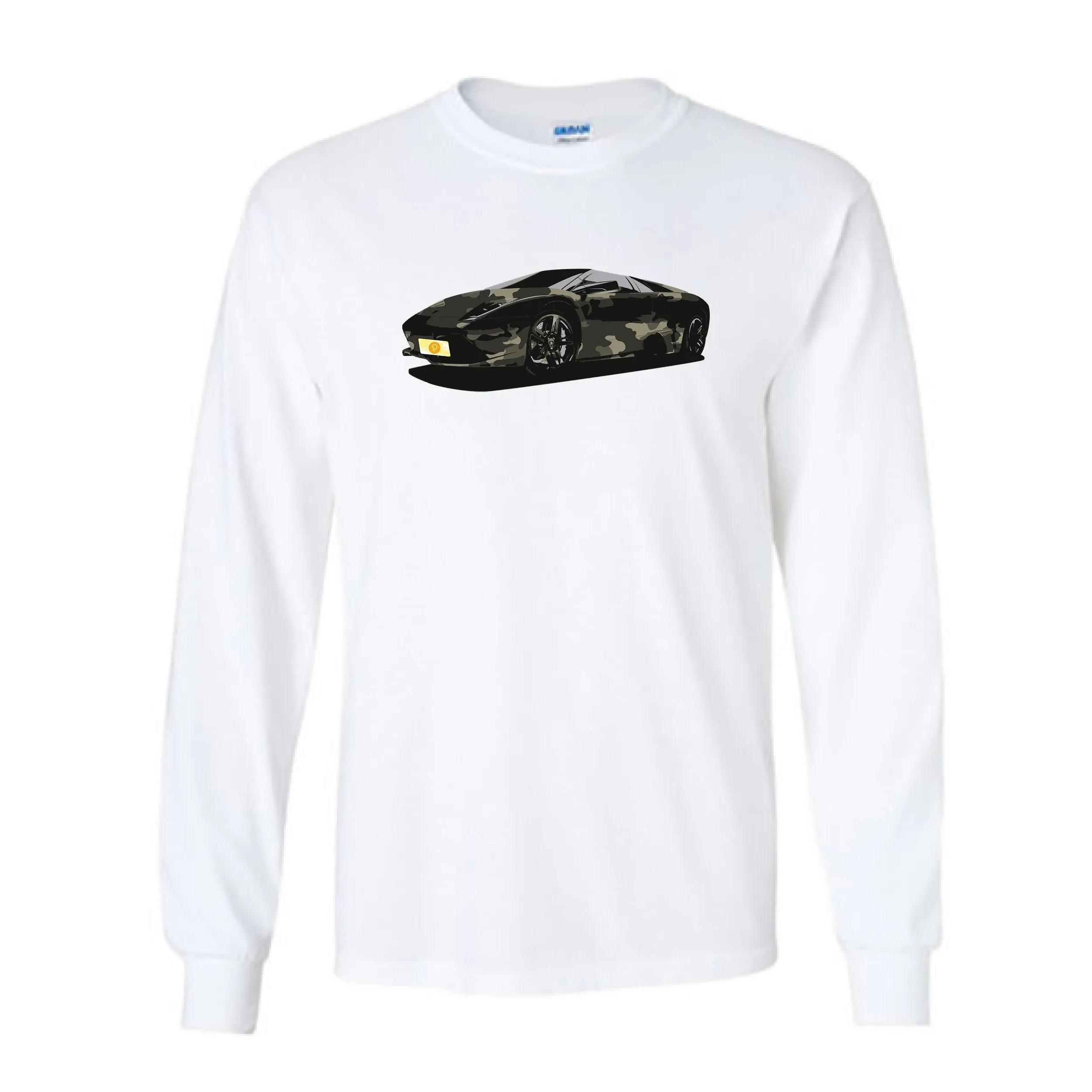 Polkadot Crypto Lambo Next Level Long Sleeve Shirts