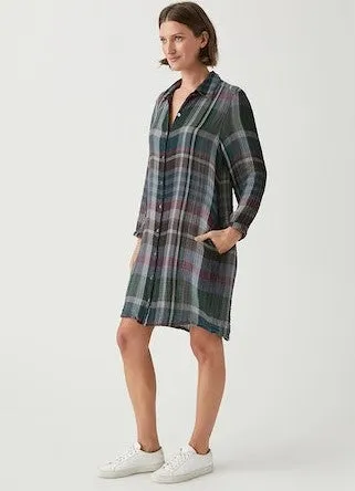 Polly Balloon Sleeve Shirt Dress