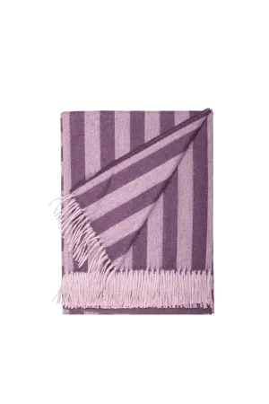 Pop Plaid Throw Blanket