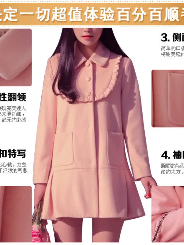 pretty in pink coat