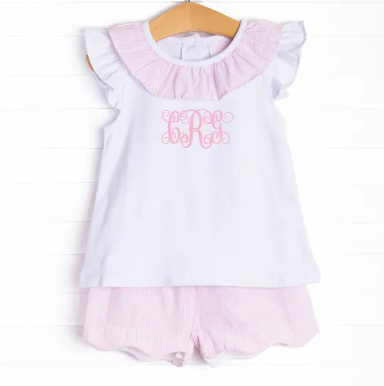 Pretty in Pink Short Set, Pink