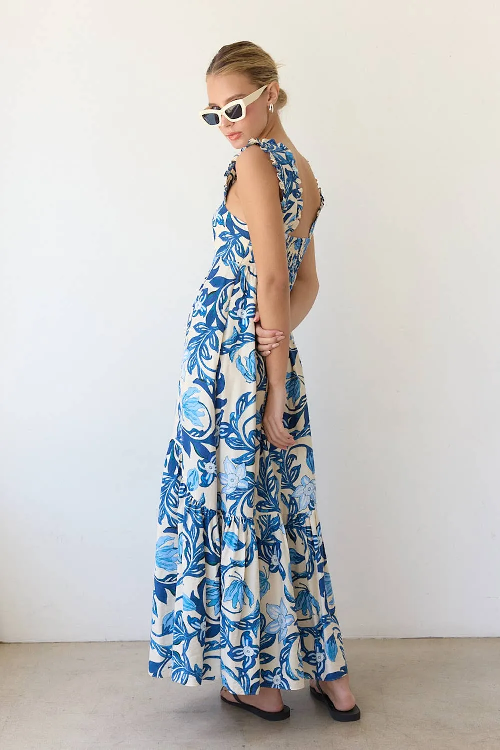 Printed Maxi Dress