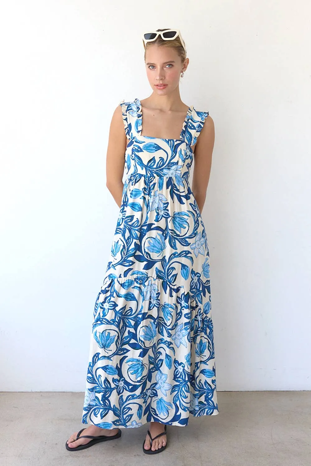 Printed Maxi Dress