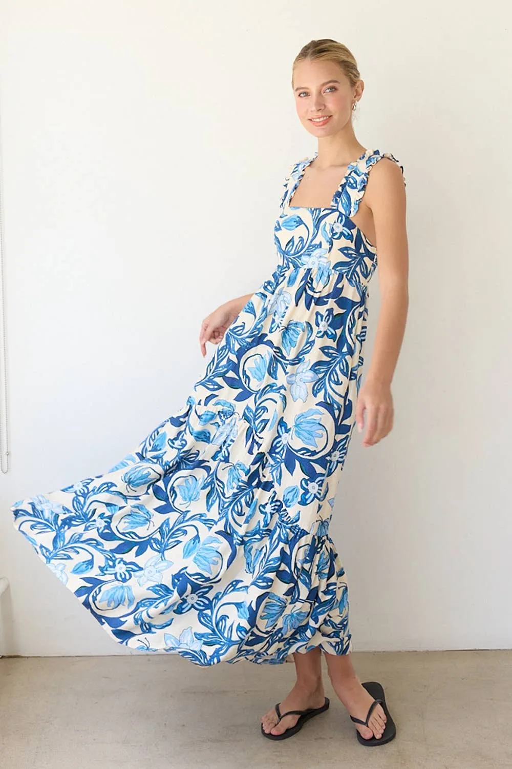 Printed Maxi Dress