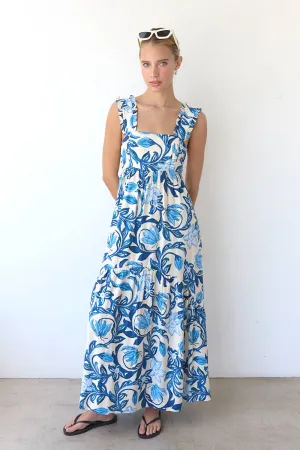 Printed Maxi Dress