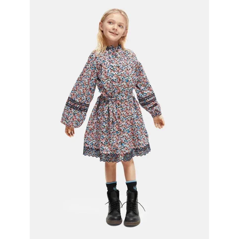 Printed Organic Cotton Shirt Dress