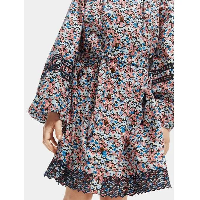 Printed Organic Cotton Shirt Dress