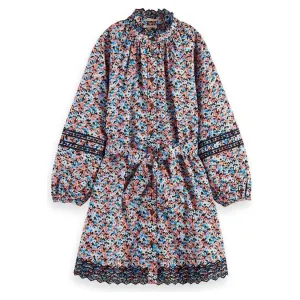 Printed Organic Cotton Shirt Dress