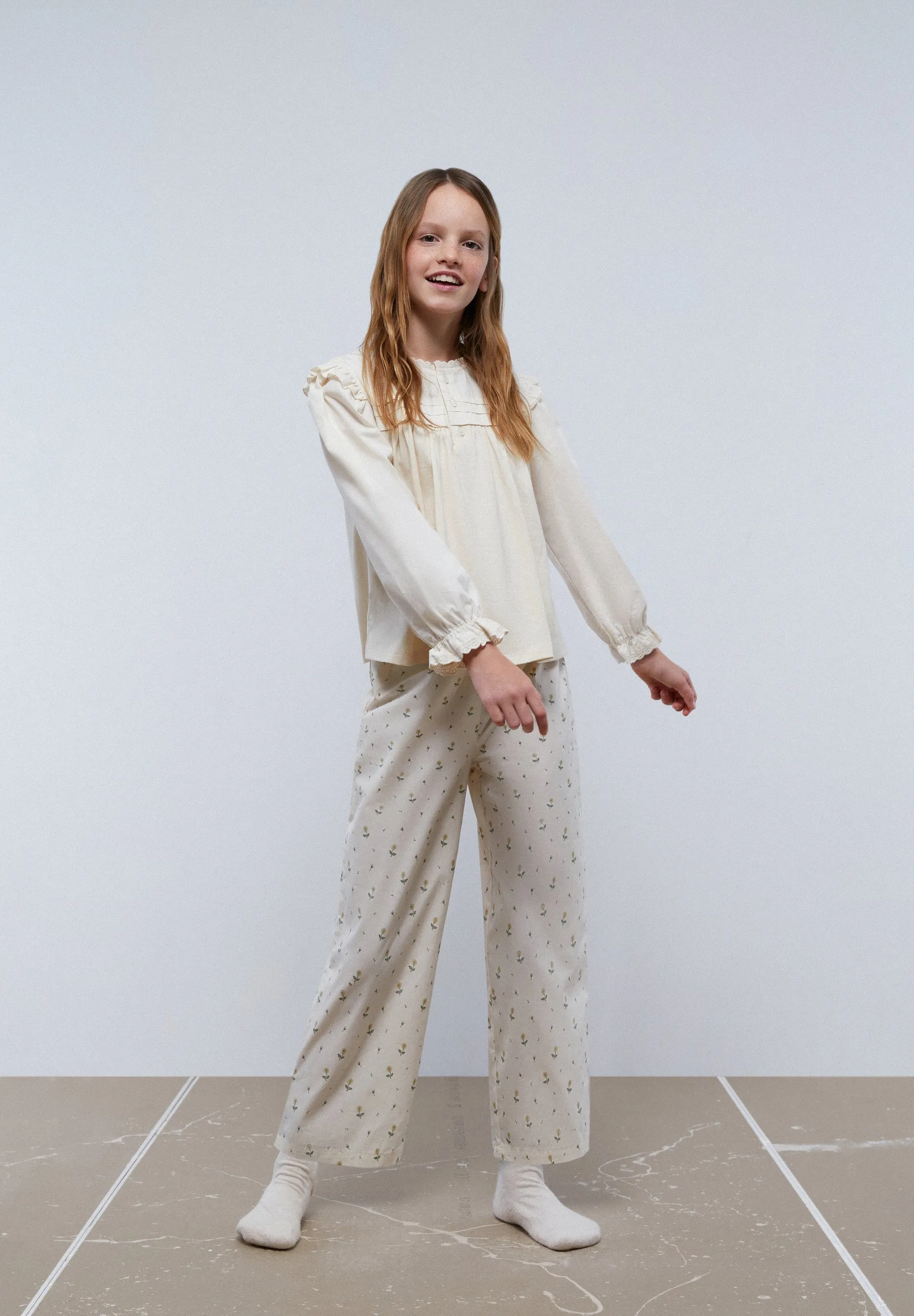 PRINTED PYJAMA BOTTOMS