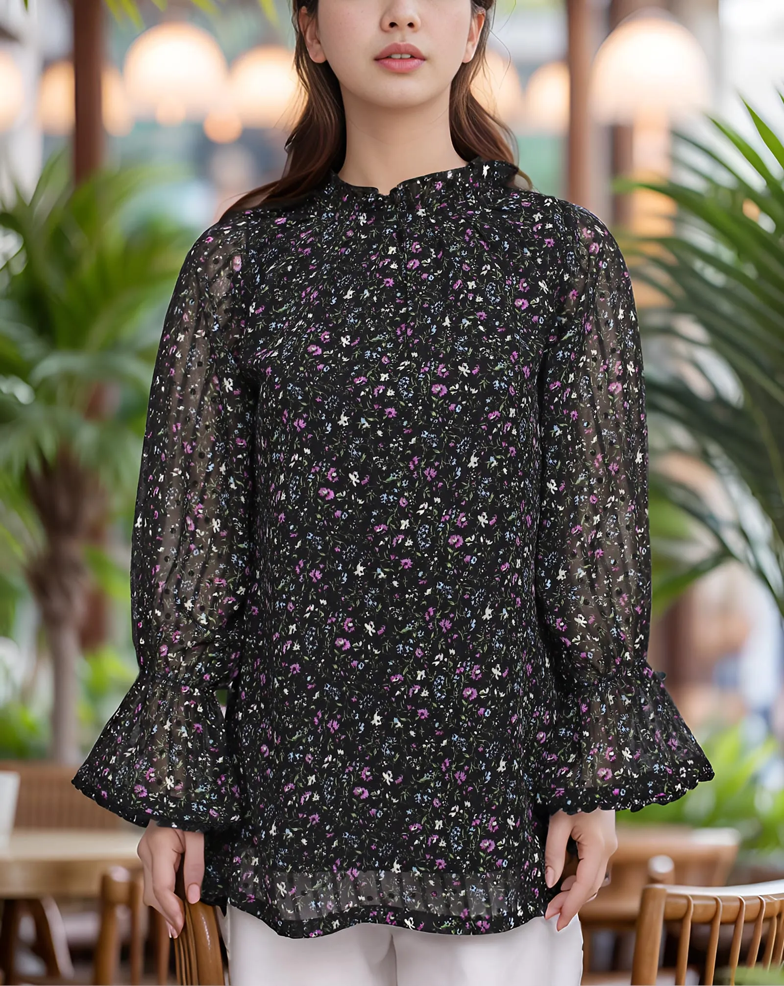 PRINTED TOP