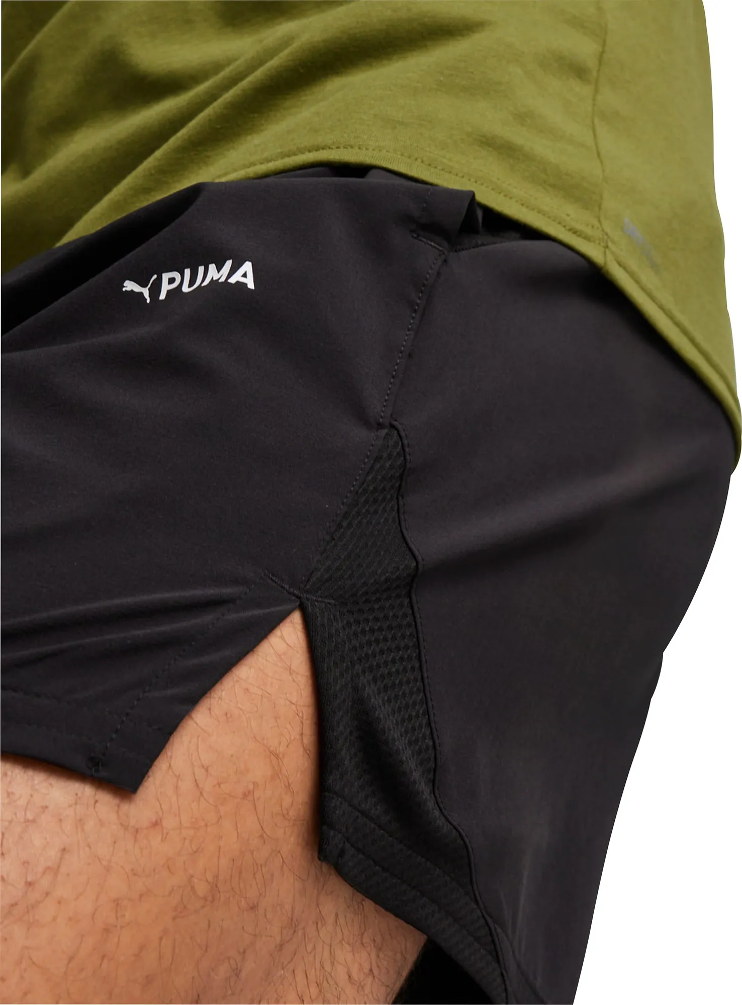 Puma Ultrabreathe Stretch 5 Inch Mens Training Shorts - Black