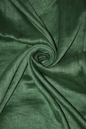 Pure Yarn Dyed Handloom Silk Linen Fabric