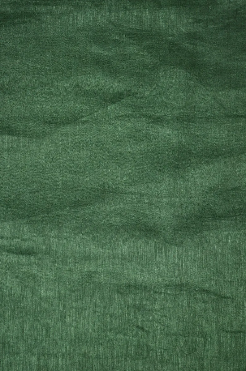 Pure Yarn Dyed Handloom Silk Linen Fabric
