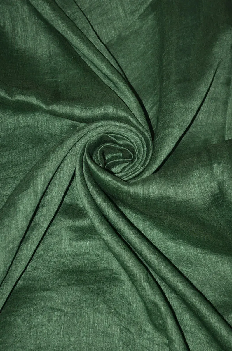 Pure Yarn Dyed Handloom Silk Linen Fabric