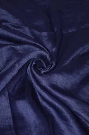 Pure Yarn Dyed Handloom Silk Linen Fabric