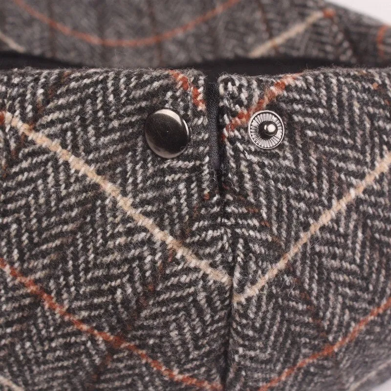 "Gallagher" Wool Flat Cap