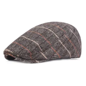 "Gallagher" Wool Flat Cap