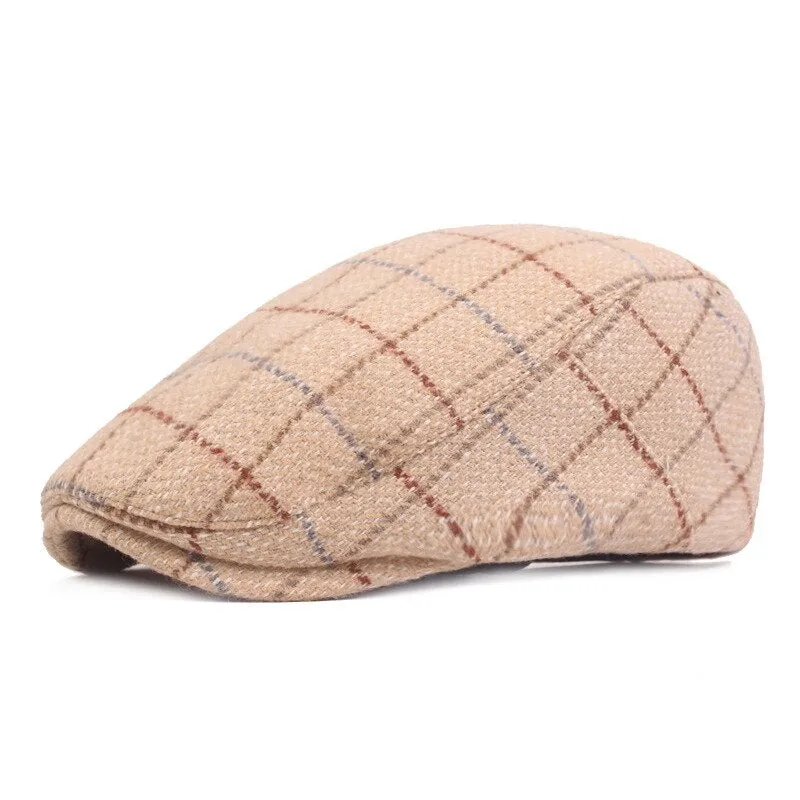"Gallagher" Wool Flat Cap