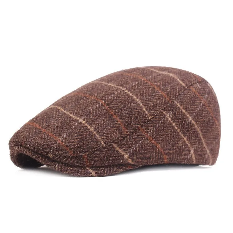"Gallagher" Wool Flat Cap