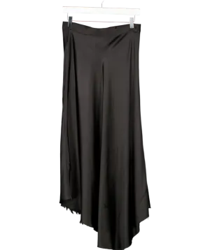 Raey Black Silk Slip Skirt UK 6