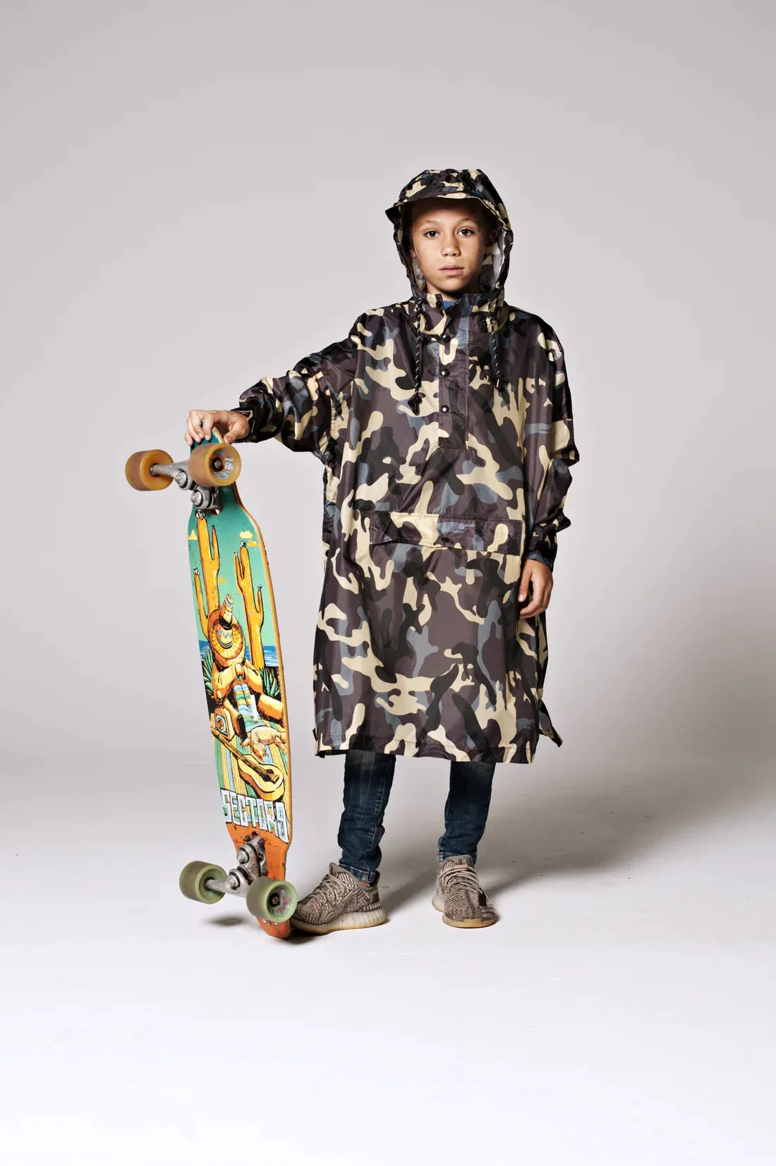 Rainkiss Kids Poncho - Jungle Camo