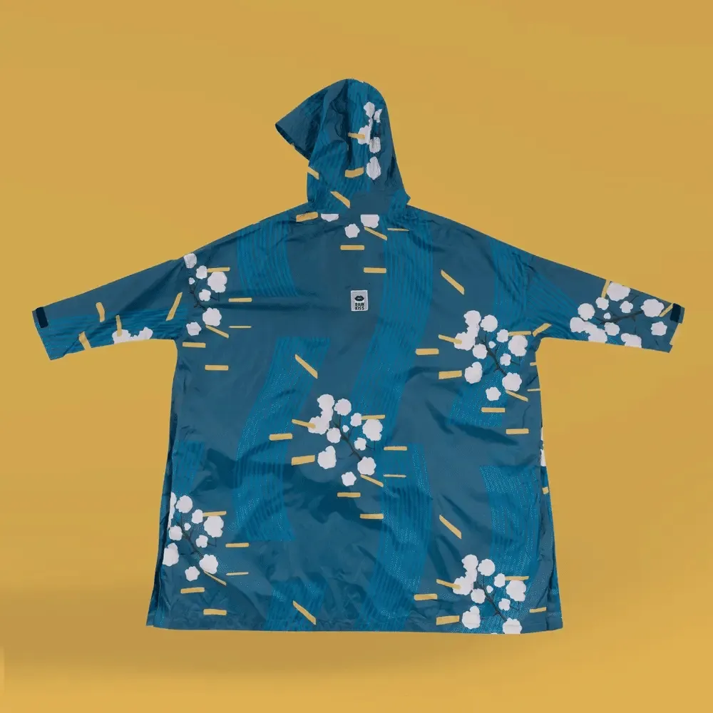 Rainkiss Rain Poncho Digi Forest Camo