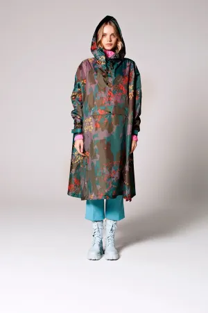 Rainkiss Rain Poncho Digi Forest Camo