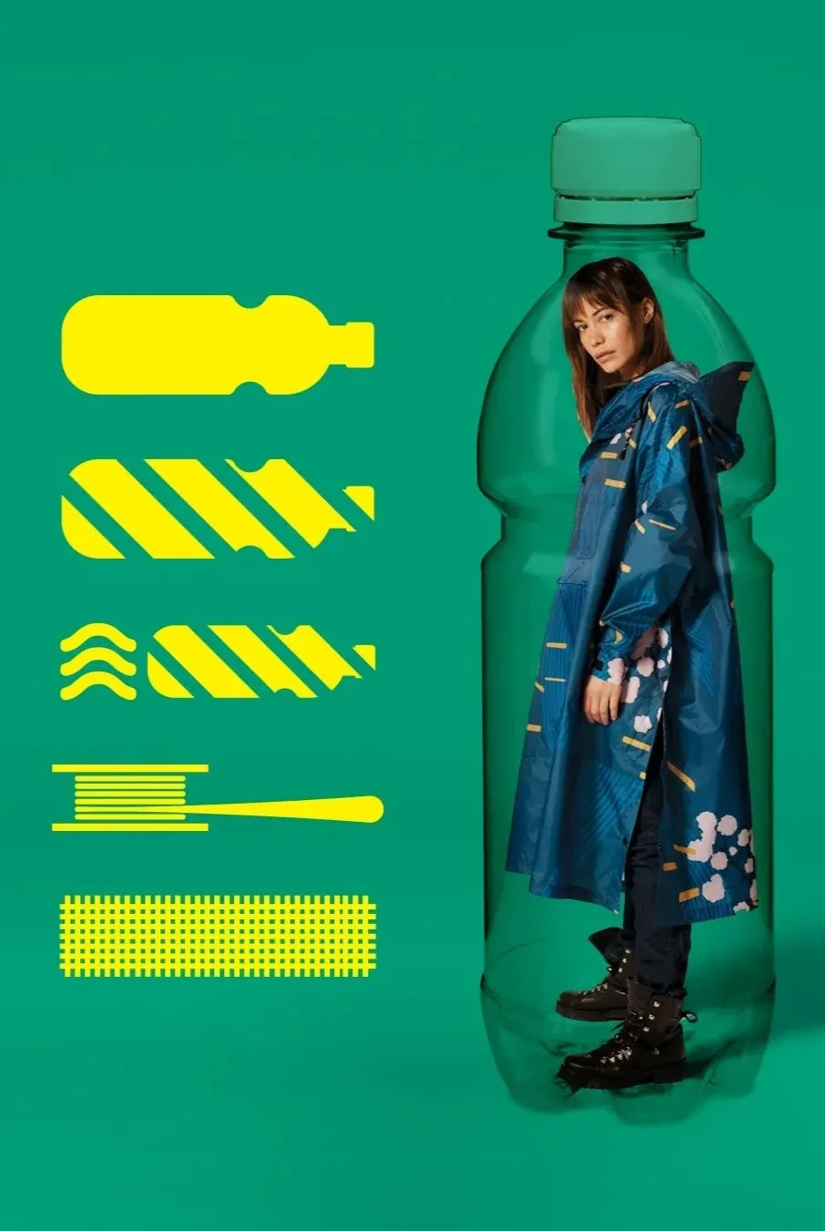 Rainkiss Rain Poncho Japanese Blossom