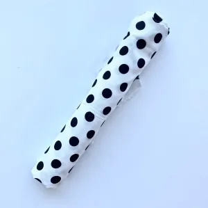 Remnant Printed Viscose Spot White
