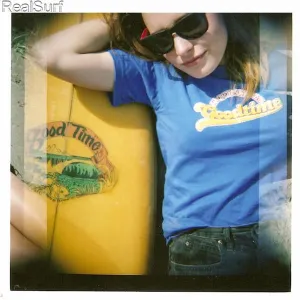 Retro GOODTIME T-Shirt - Blue