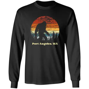 Retro Sunset Sasquatch PA Grunge LS Ultra Cotton T-Shirt