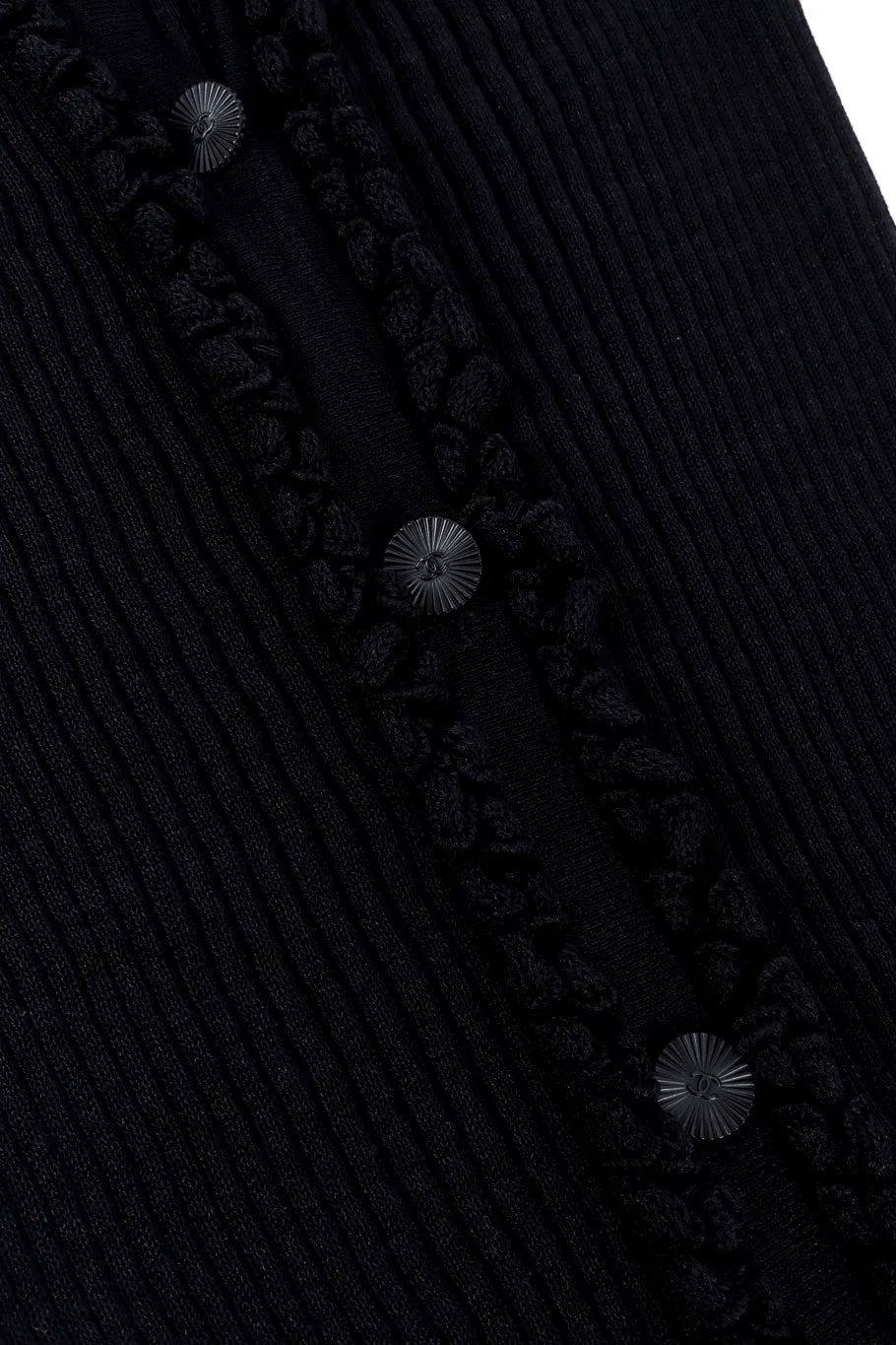 Ribbed Knit Cardigan Dress