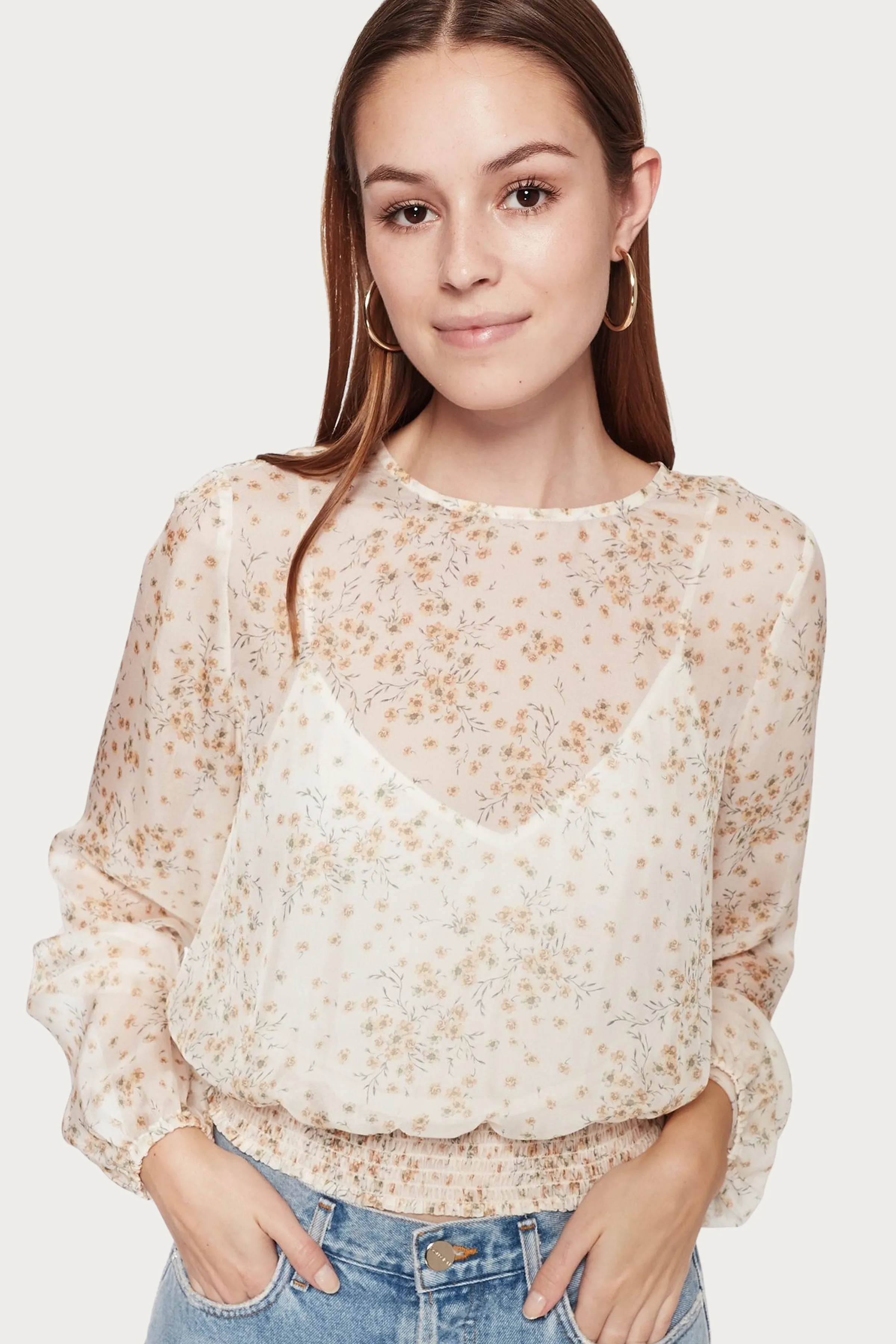 ROBYN CHIFFON TOP