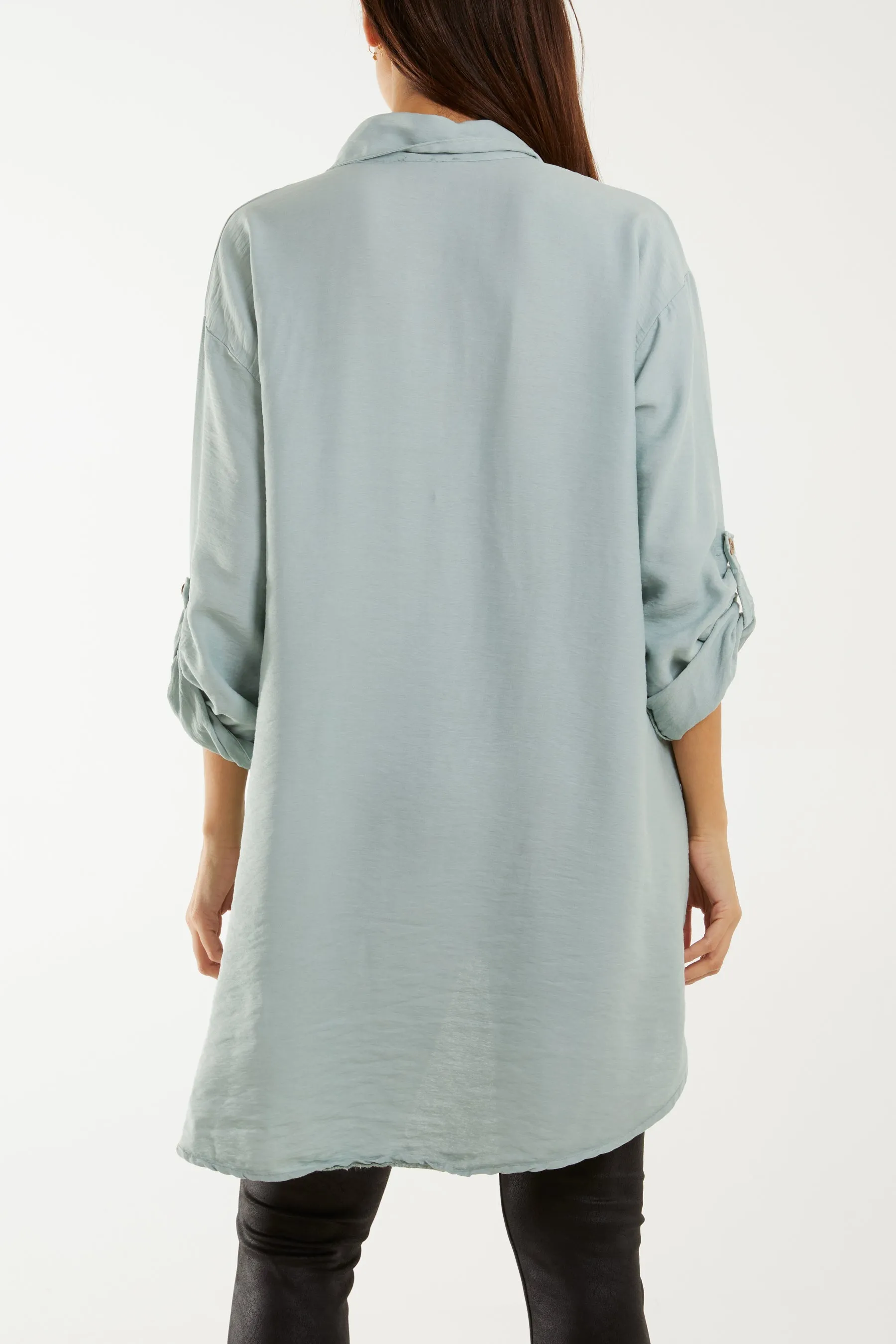 Roll Sleeve Utility Shirt