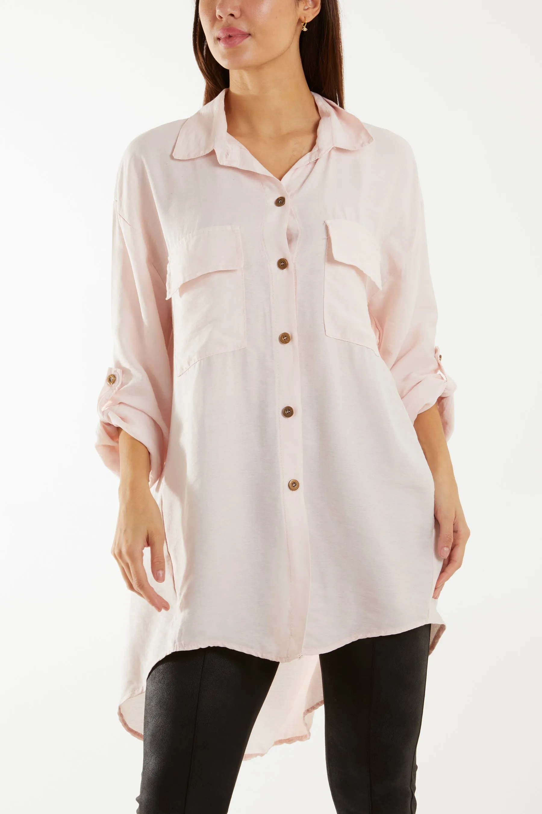 Roll Sleeve Utility Shirt