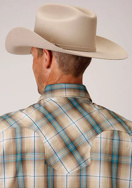 Roper Men's Saddle Plaid Shirt