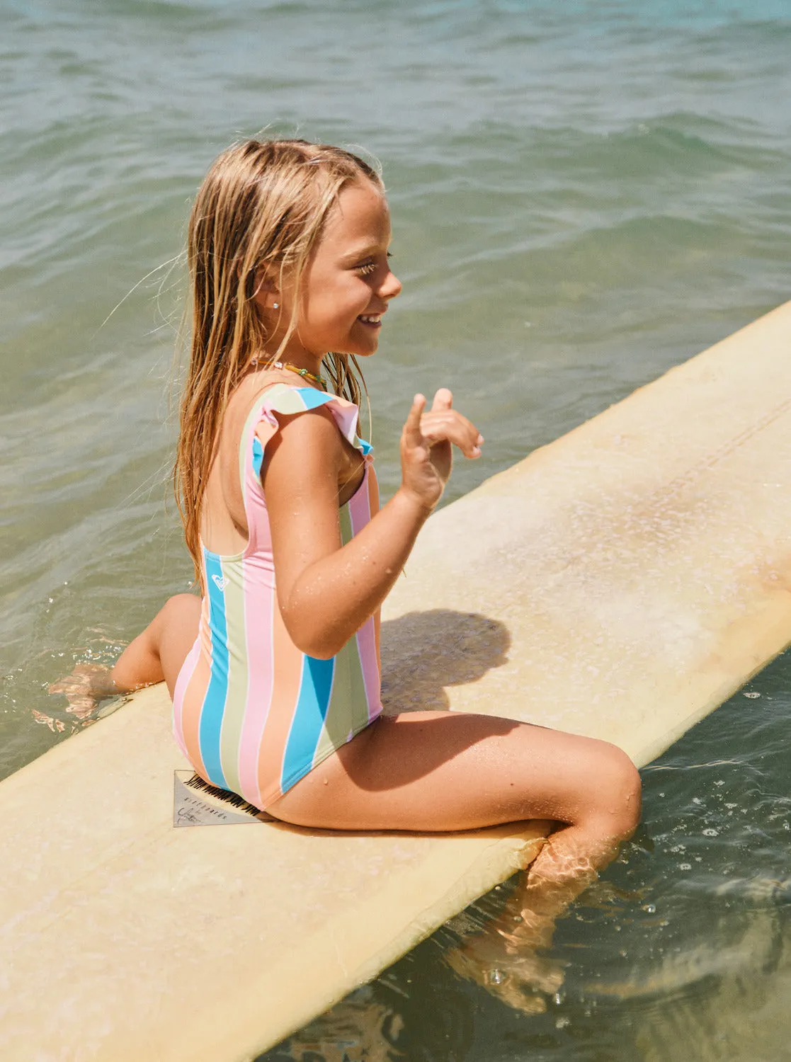 Roxy Girls Colours Of The Sun One Piece Swimsuit