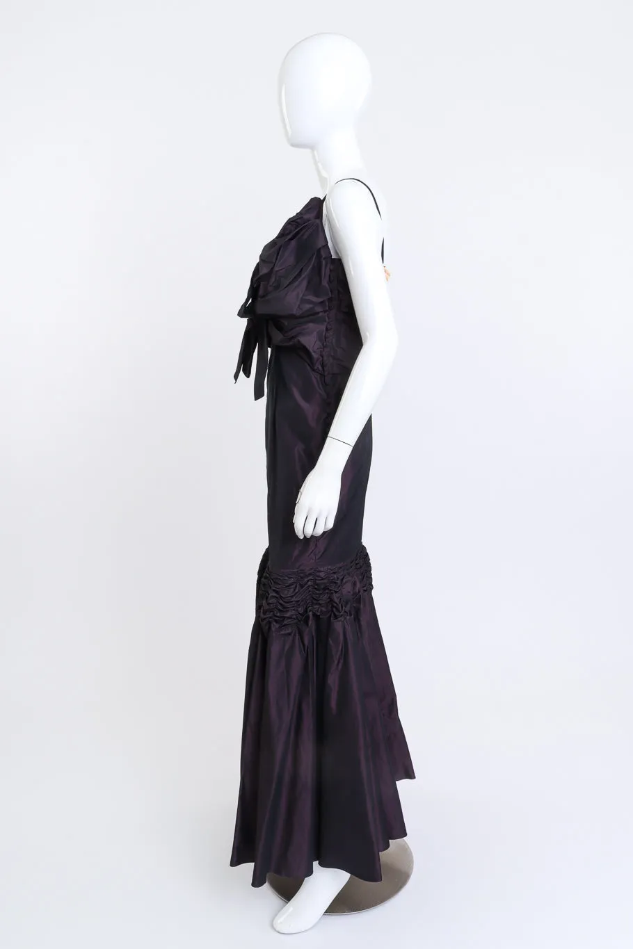 Ruched Mermaid Gown