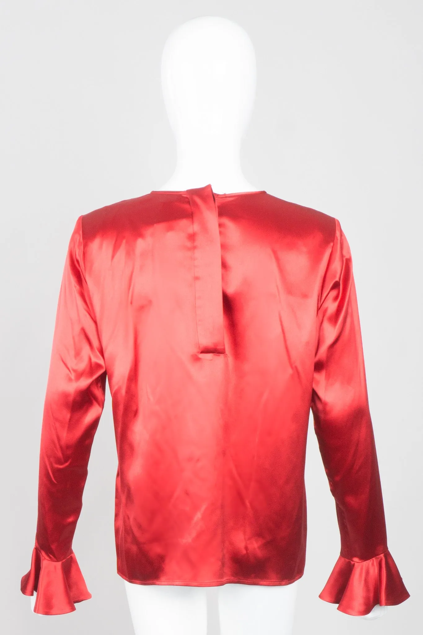 Ruffle Cuff Blouse