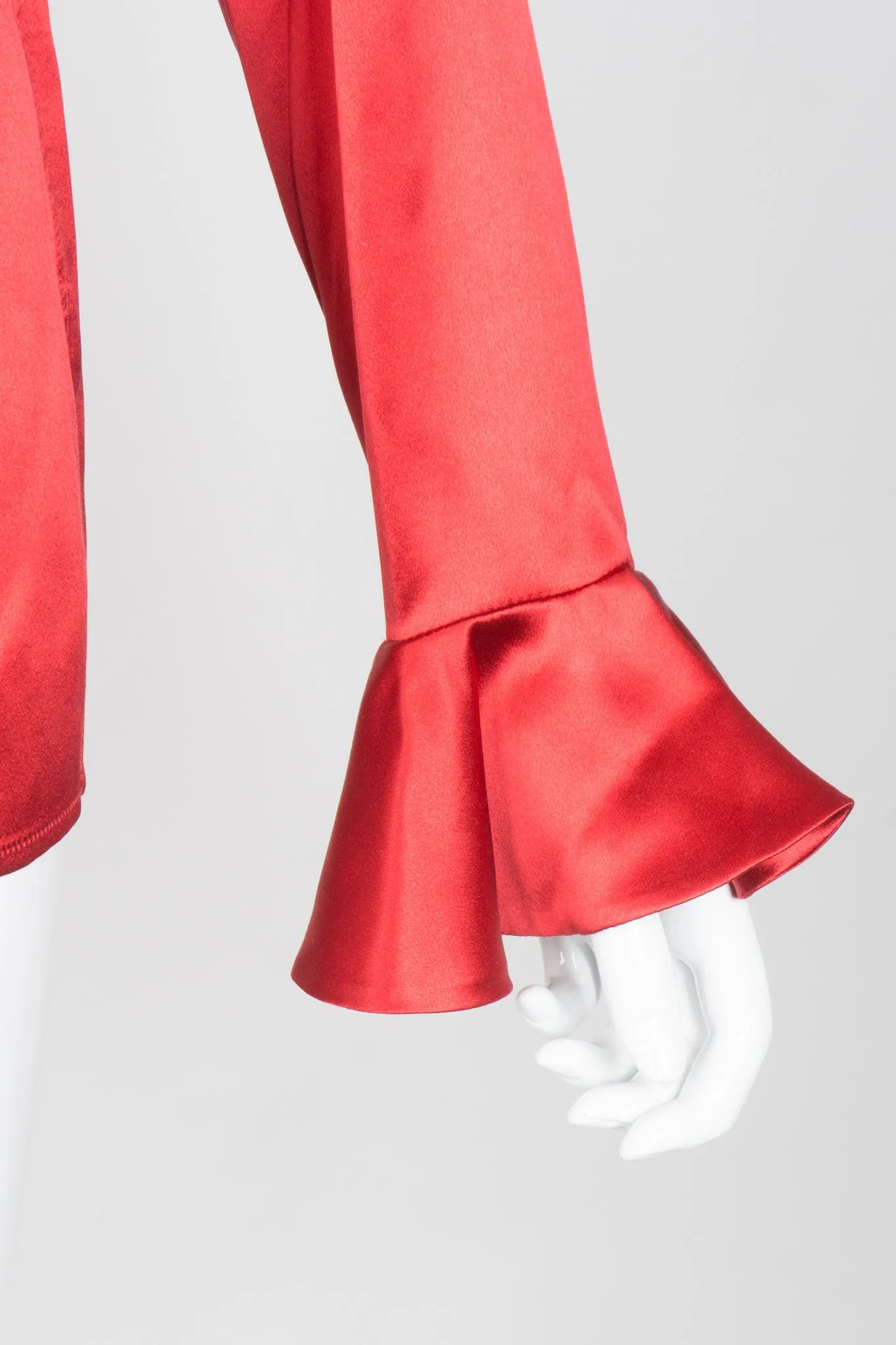 Ruffle Cuff Blouse